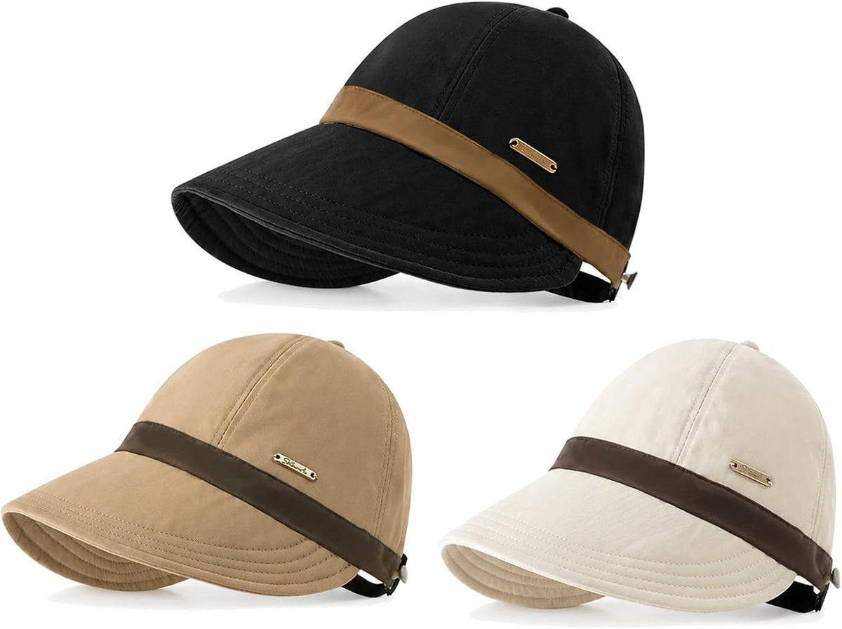 AiryMotion Foldable Summer Hats, Set of 3