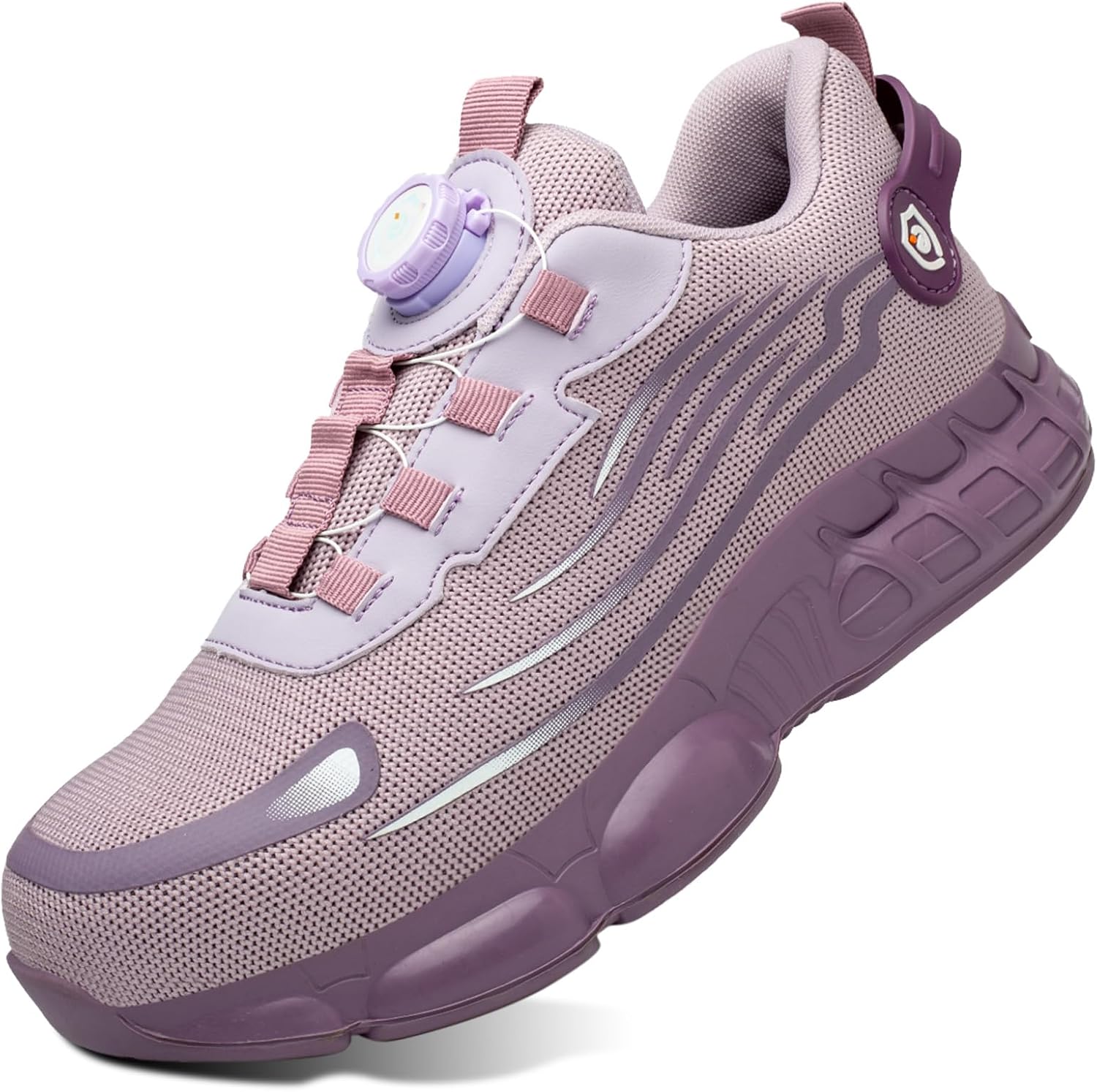 GemChve Steel Toe Safety Shoes with Quick-Dial Closure