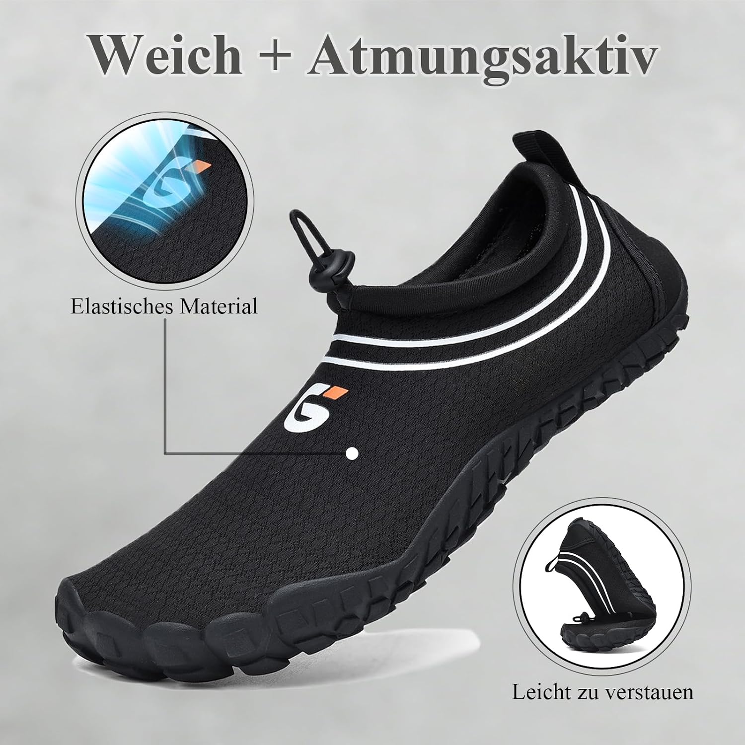 GemChve Schnelltrocknende Wasserschuhe – Modell KX25102
