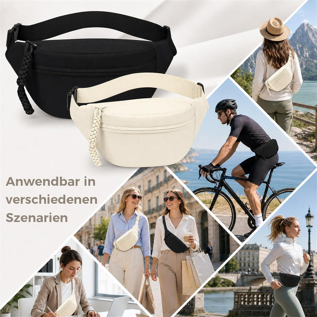 AiryMotion Riñoneras, pack de 2