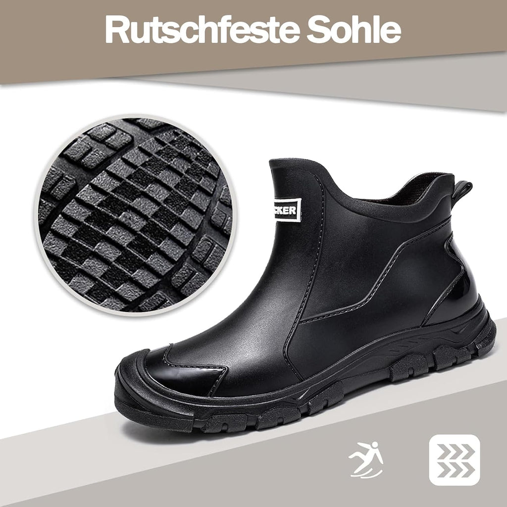 WaVkMoxy Gefütterte Gummistiefel wasserdicht & rutschfest – Modell 538