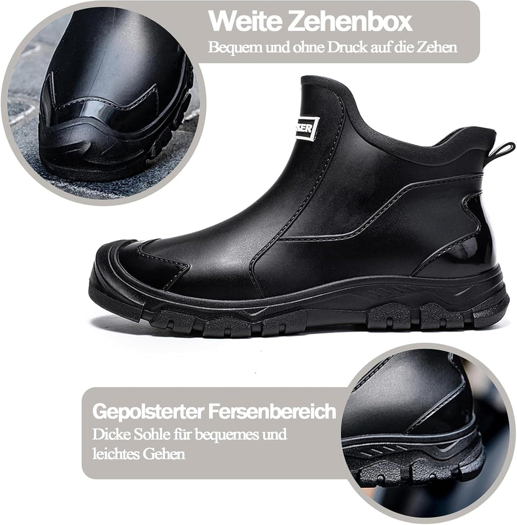 WaVkMoxy Gefütterte Gummistiefel wasserdicht & rutschfest – Modell 538