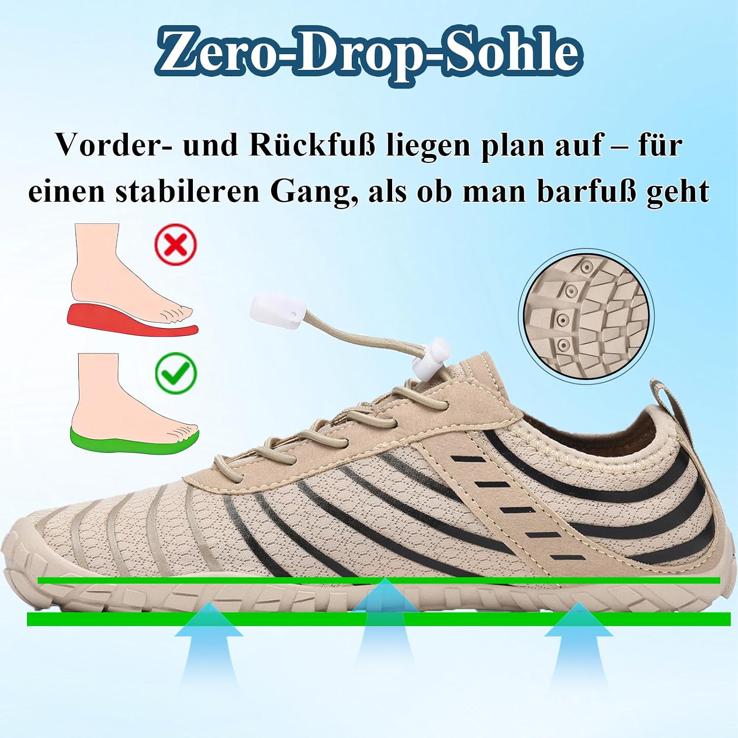 GemChve Barfußschuhe & Wasserschuhe – Modell KX25015