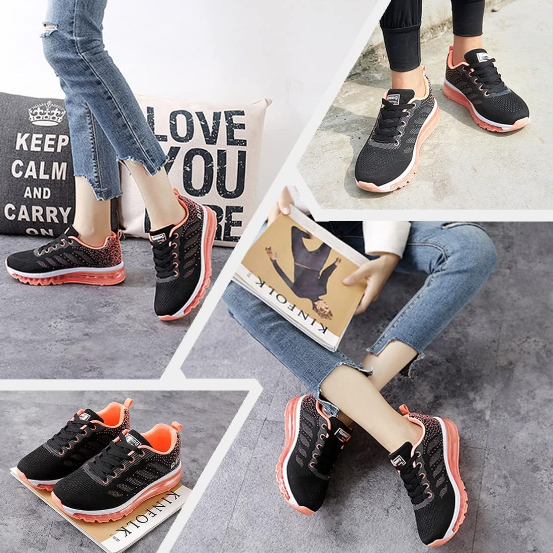 gojiang Air Laufschuhe mit Luftkissensohle – Modell 833