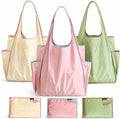 AiryMotion Foldable Shopping Tote Bags, Set of 3