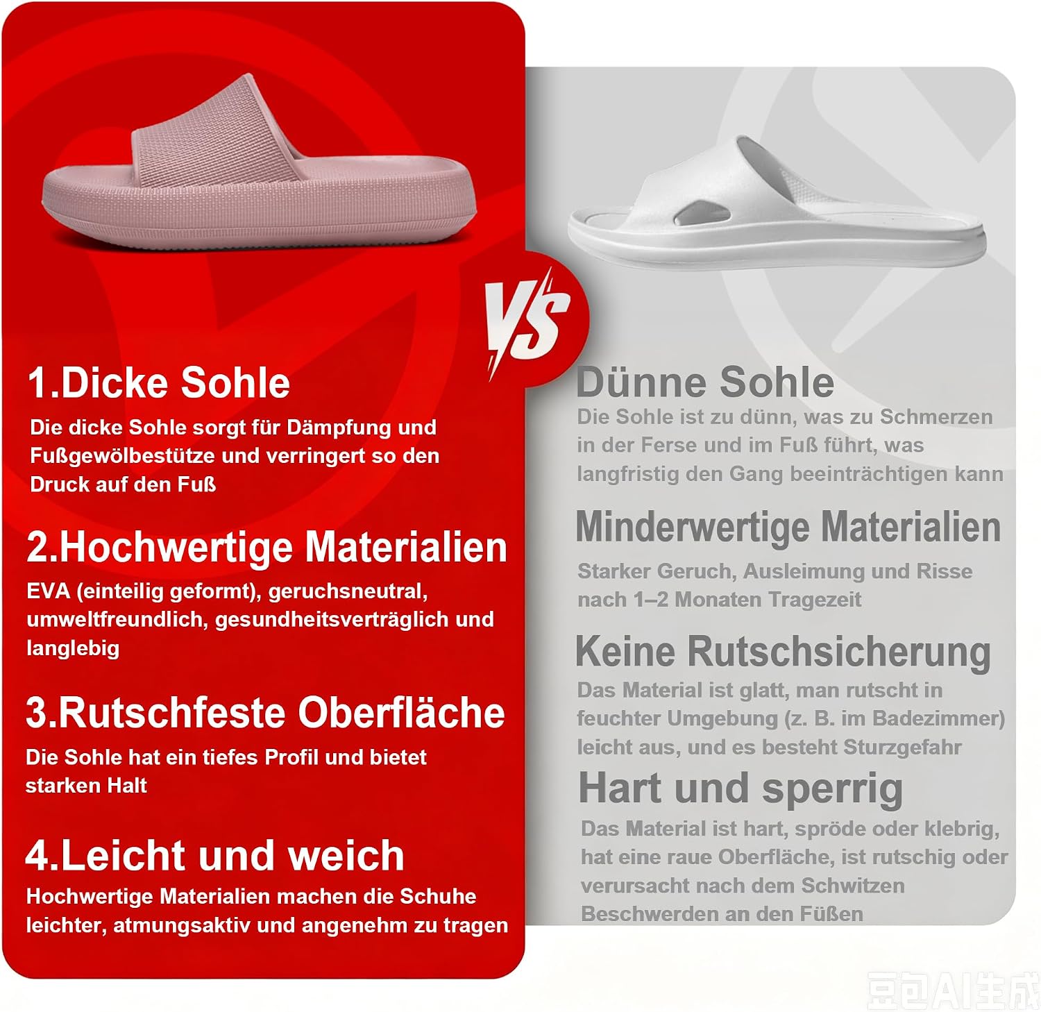 GemChve Chanclas Cloud de EVA – Modelo 8802