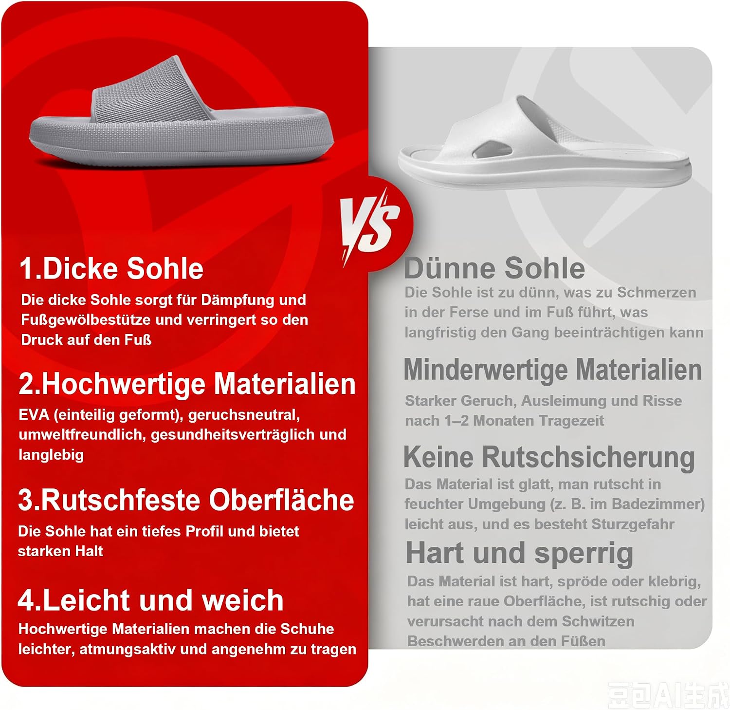 GemChve Chanclas Cloud de EVA – Modelo 8802