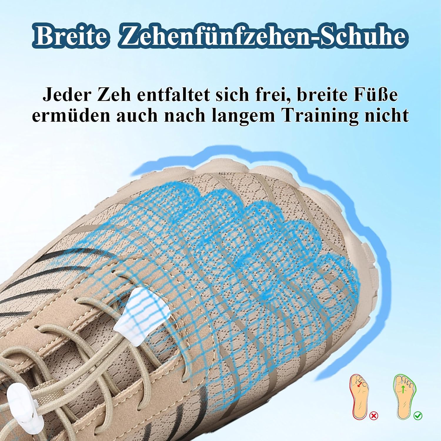 GemChve Barfußschuhe & Wasserschuhe – Modell KX25015