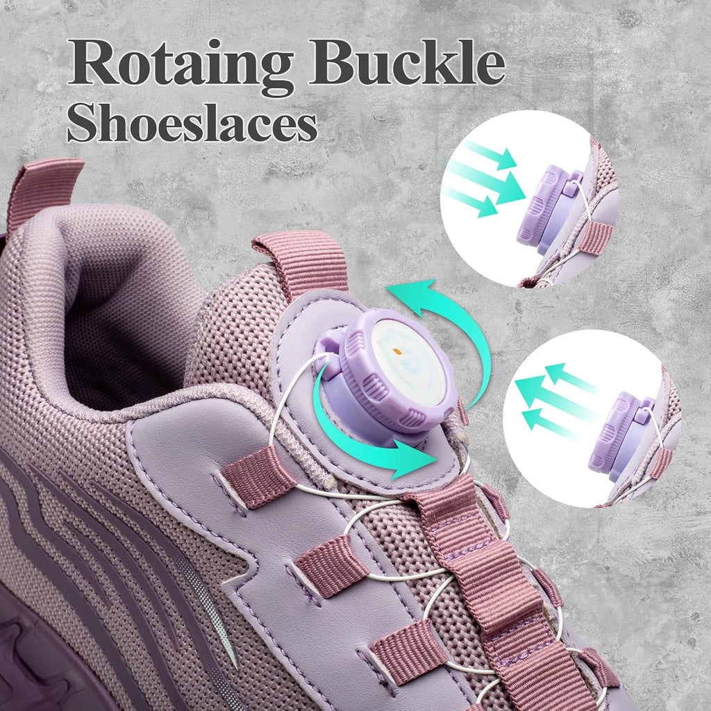 GemChve Steel Toe Safety Shoes with Quick-Dial Closure