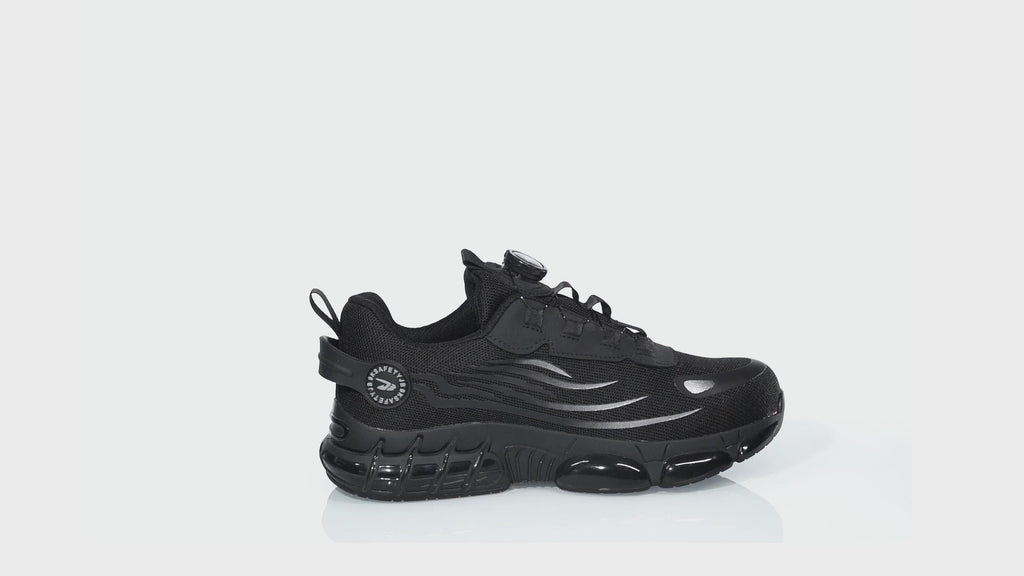 GemChve Steel Toe Safety Shoes with Quick-Dial Closure