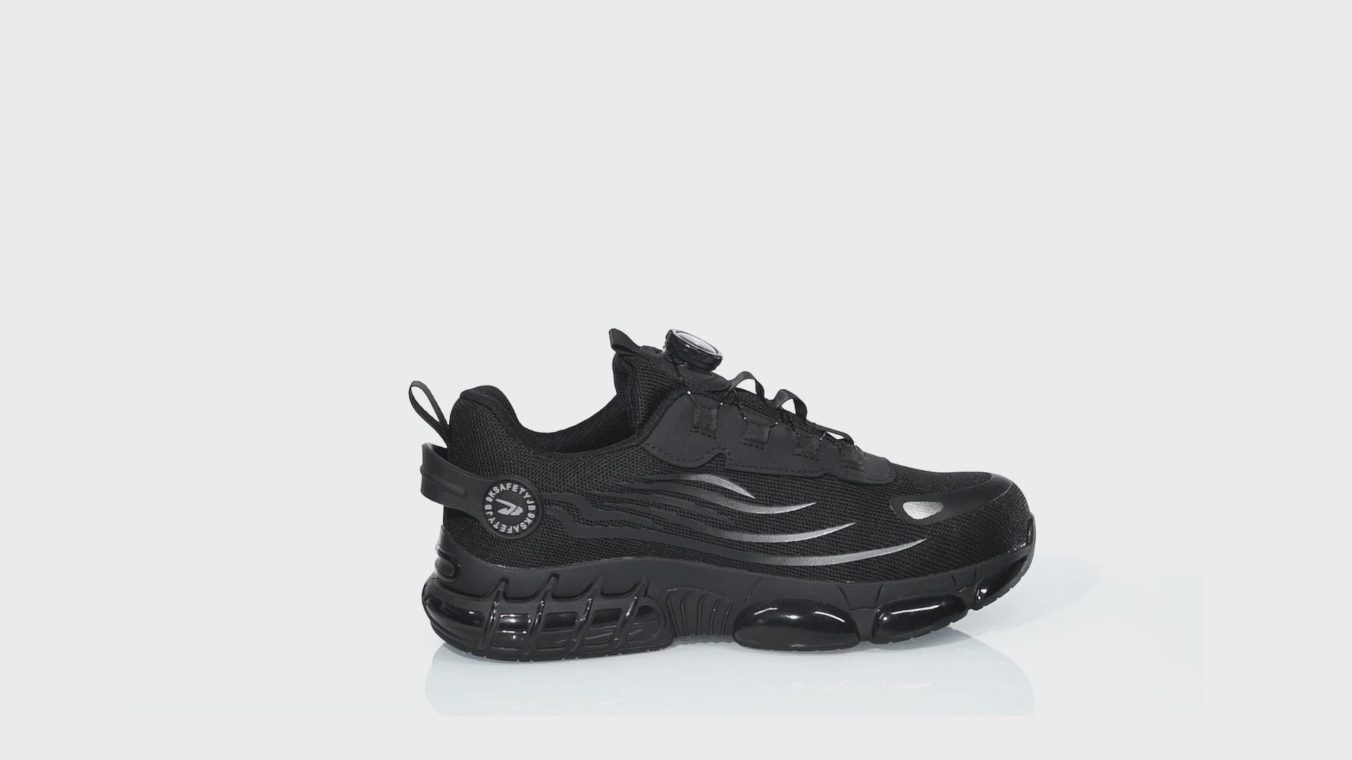 GemChve Steel Toe Safety Shoes with Quick-Dial Closure