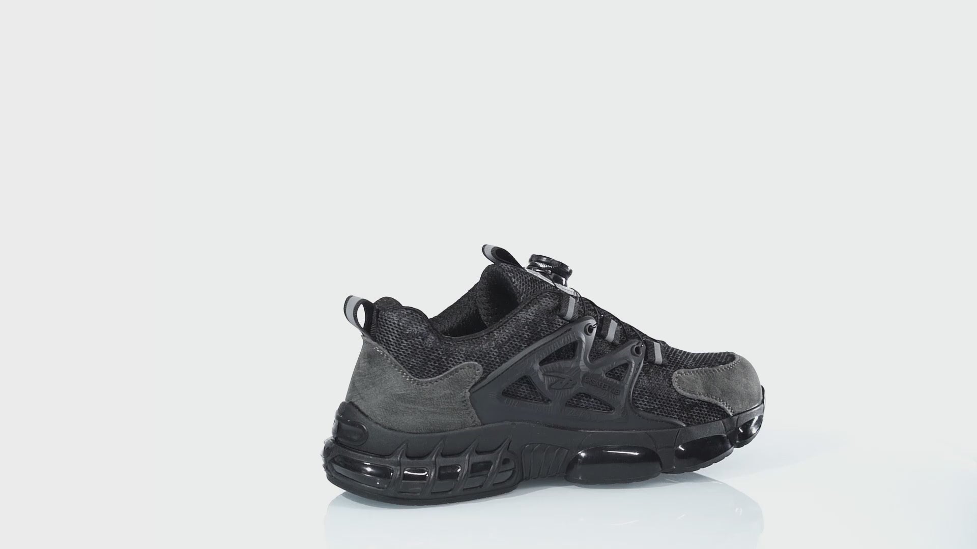 GemChve Steel Toe Safety Shoes with Quick-Dial Closure